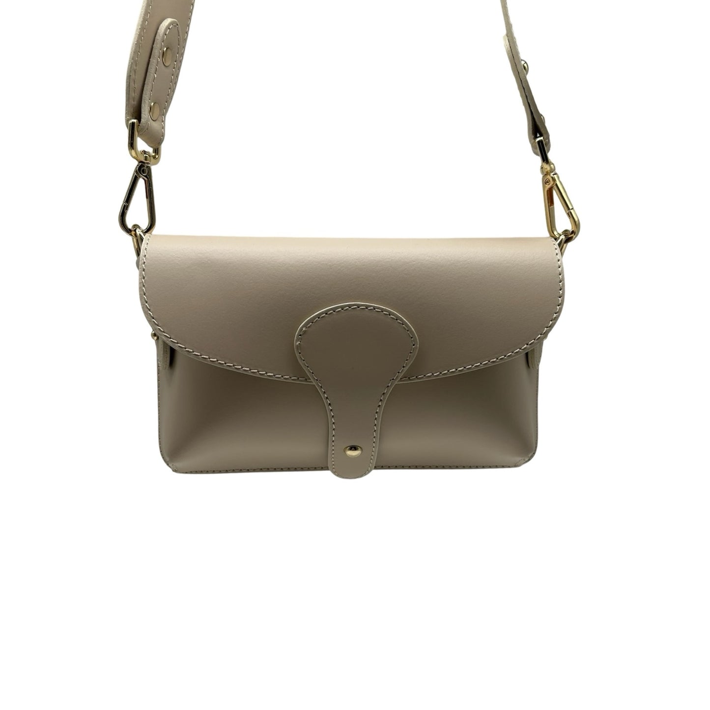 SAC BANDOULIERE CUIR LISSE LOU
