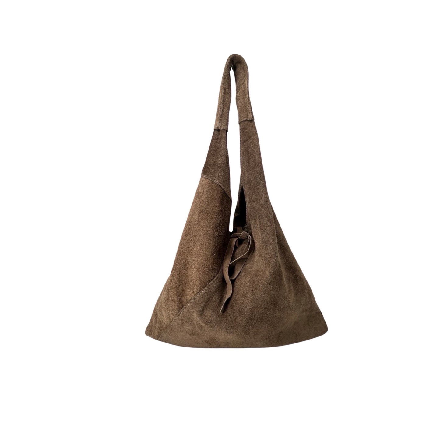 SAC CUIR SUEDE NOMADE M