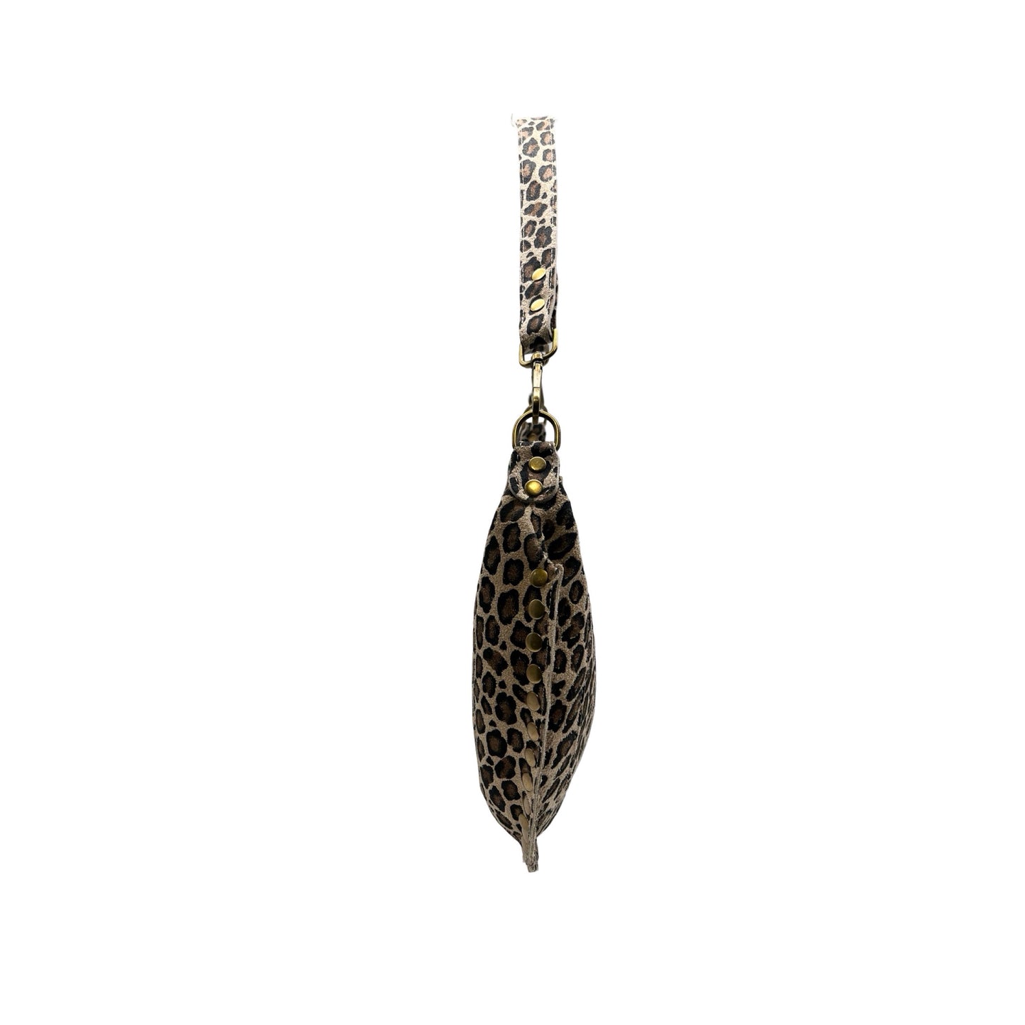SAC EPAULE CUIR LEOPARD CLOUDINE
