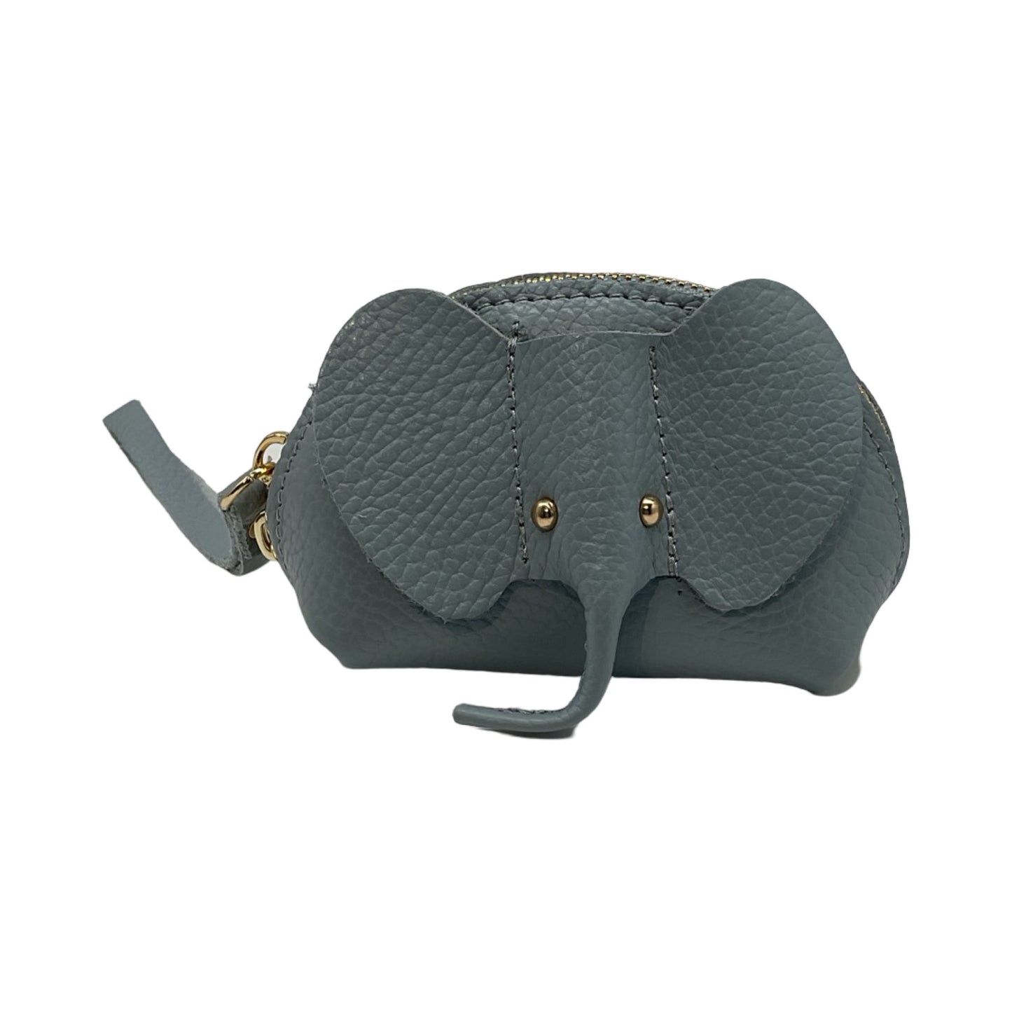 PORTE MONNAIE CUIR ELEPHANT