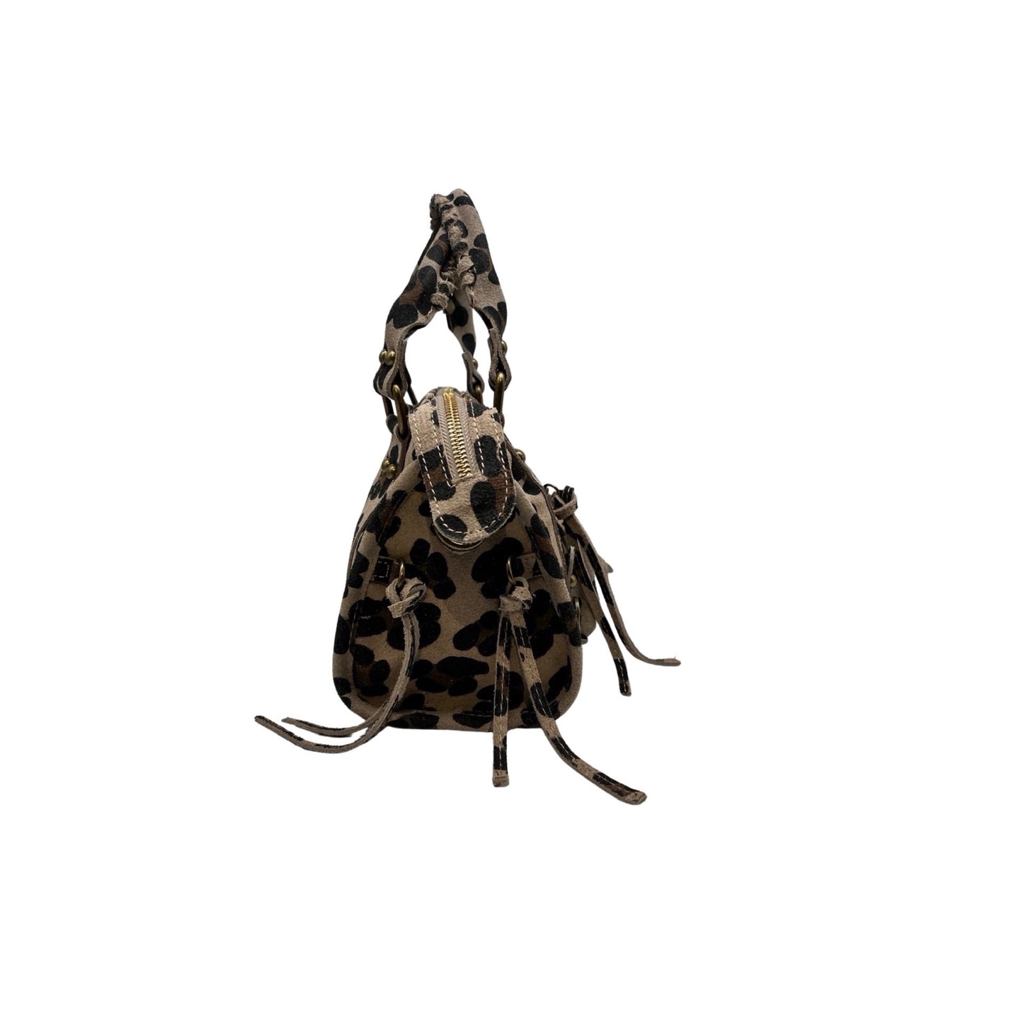 SAC CUIR LEOPARD CAPUCINE SMALLG