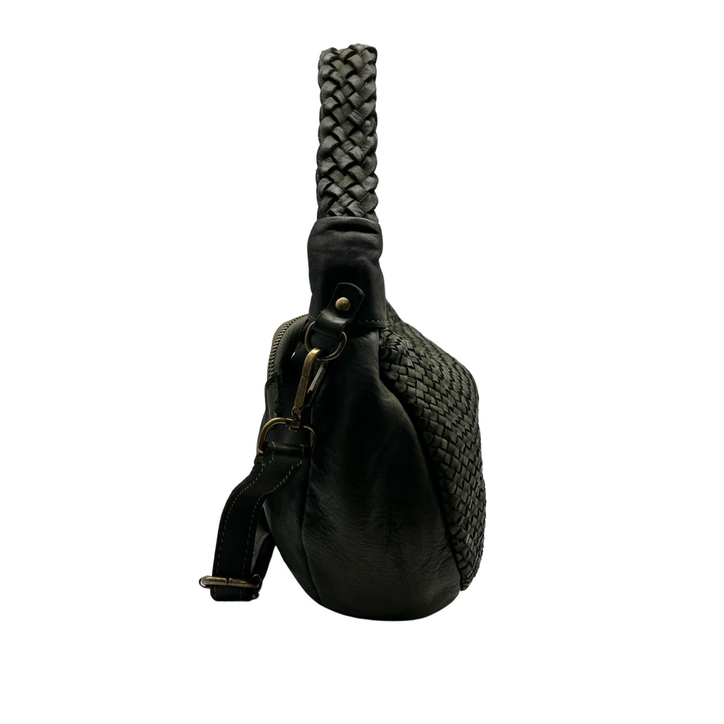 ALICE WASHED LEATHER SHOULDER BAG