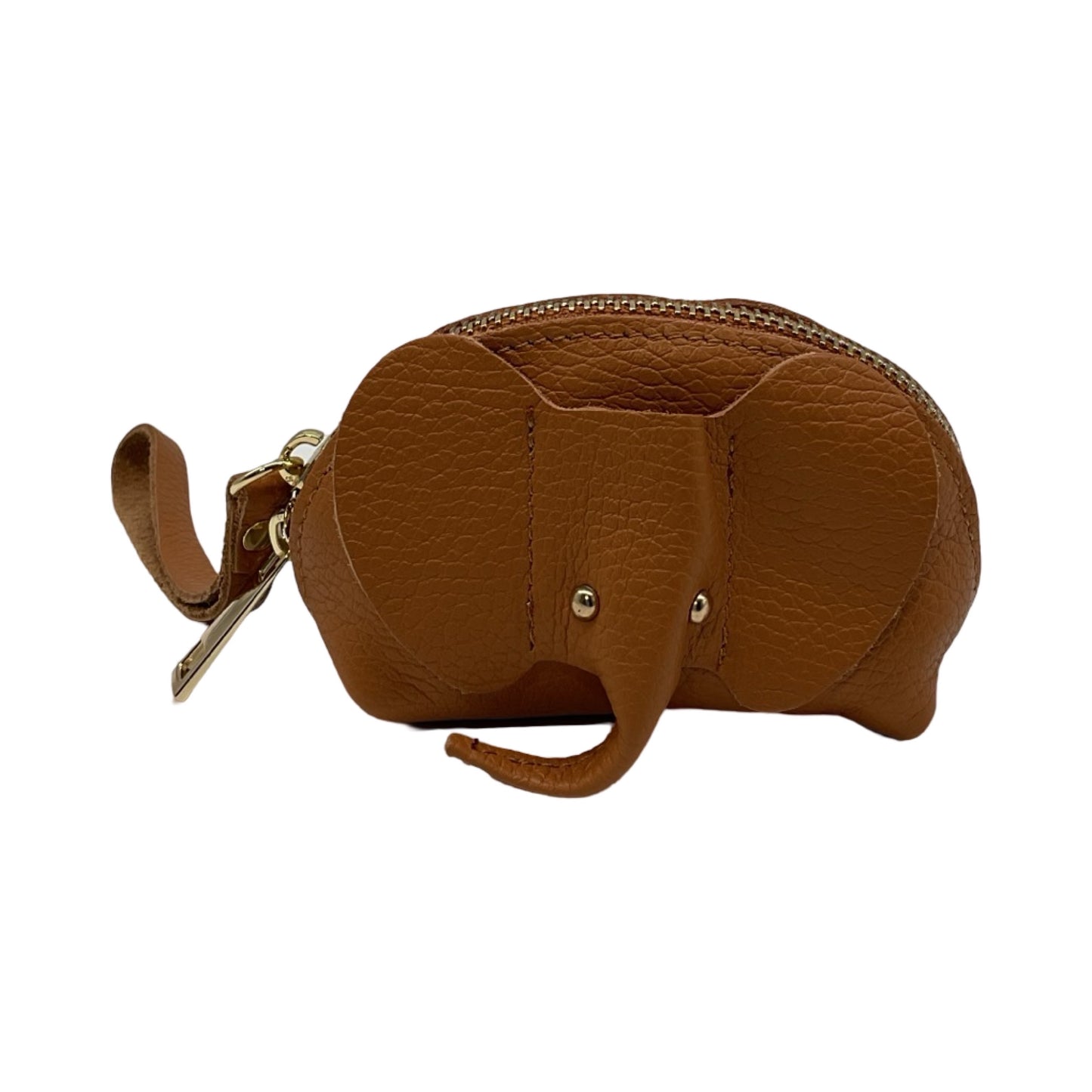 PORTE MONNAIE CUIR ELEPHANT