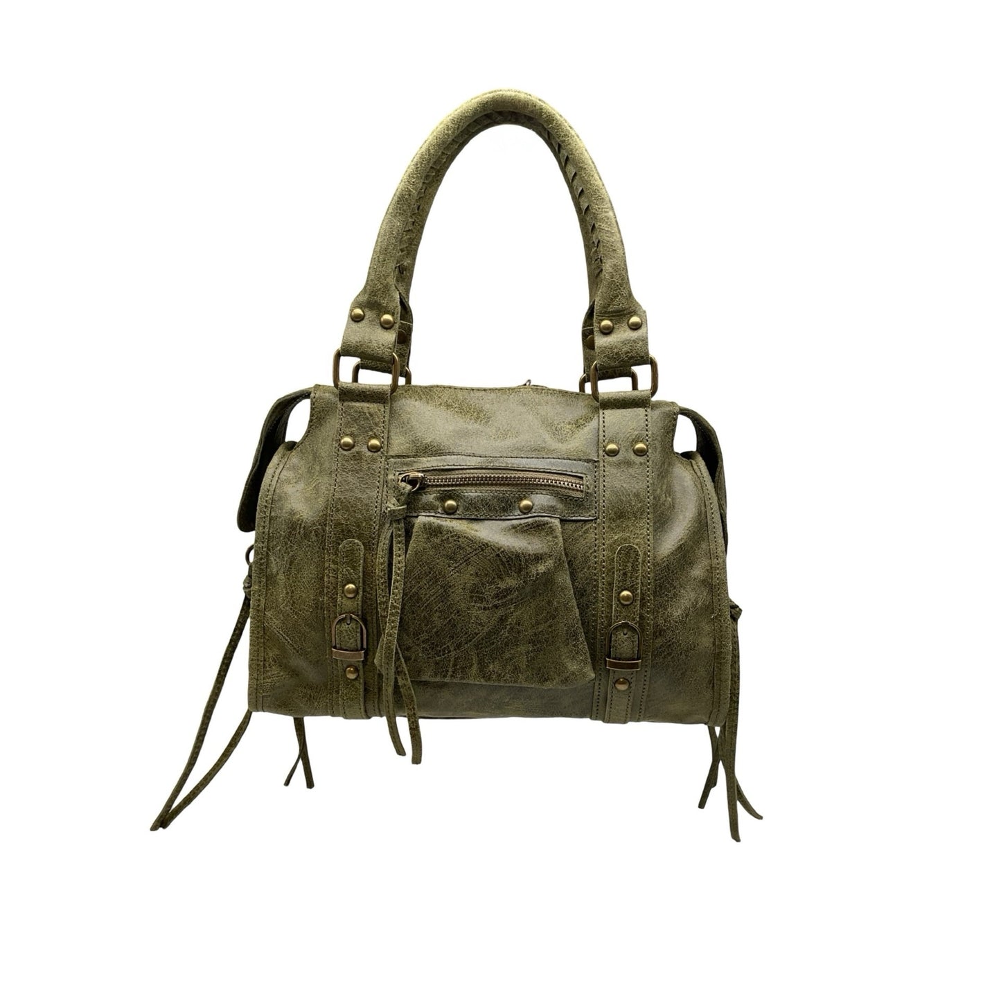 SAC A MAIN CUIR MATE CAPUCINE MEDIUM