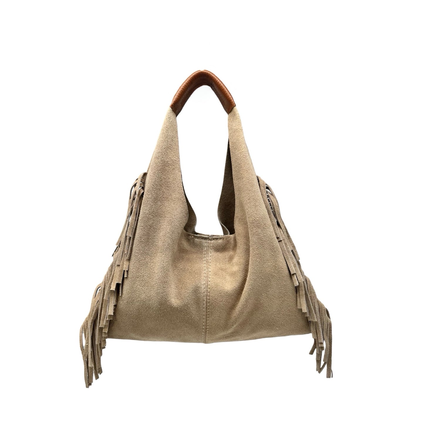 SAC A MAIN CUIR SUEDE MARCO FRANGE