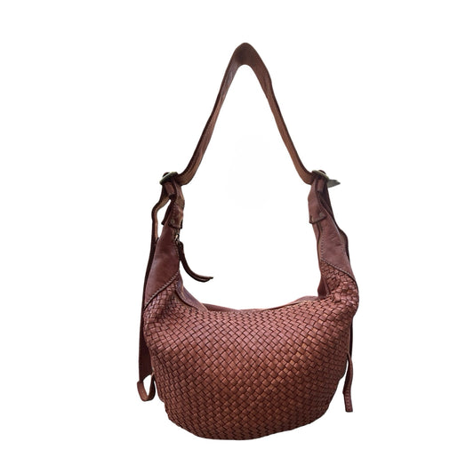 SAC PORTE EPAULE CUIR WASHED ZANIA