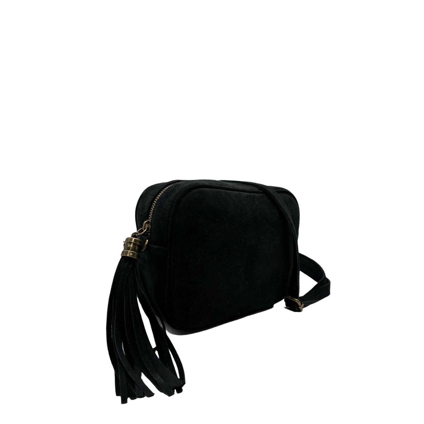 SAC BANDOULIERE CUIR SUEDE SIMPLE