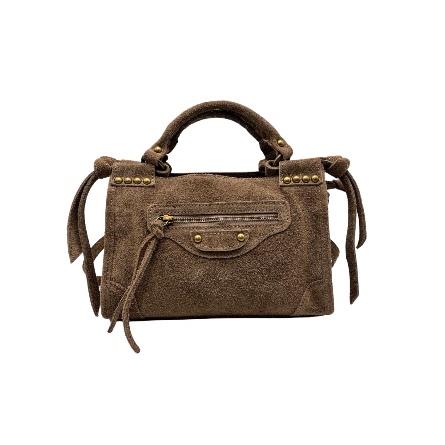 SAC A MAIN CUIR DAIM OLAYA