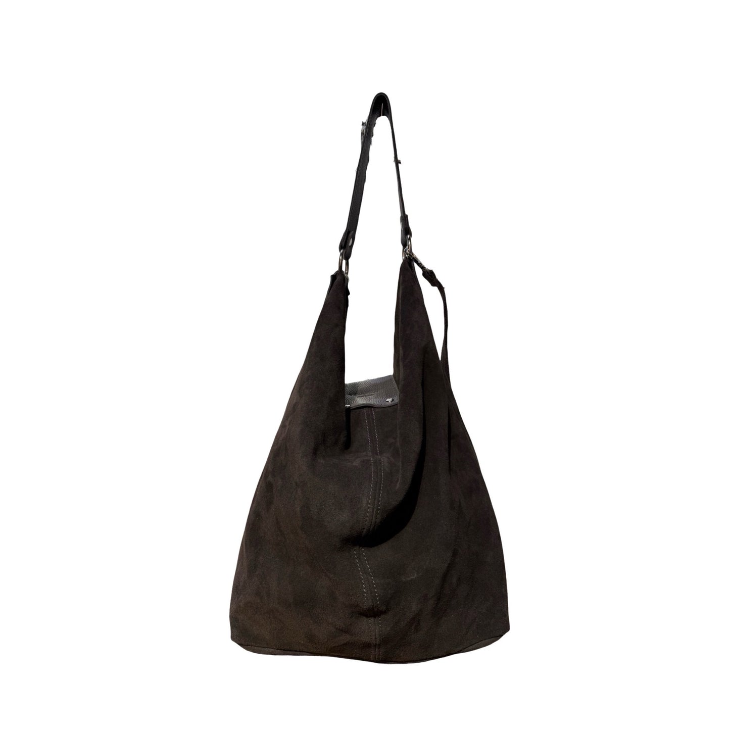 SAC EPAULE CUIR SUEDE ROXY