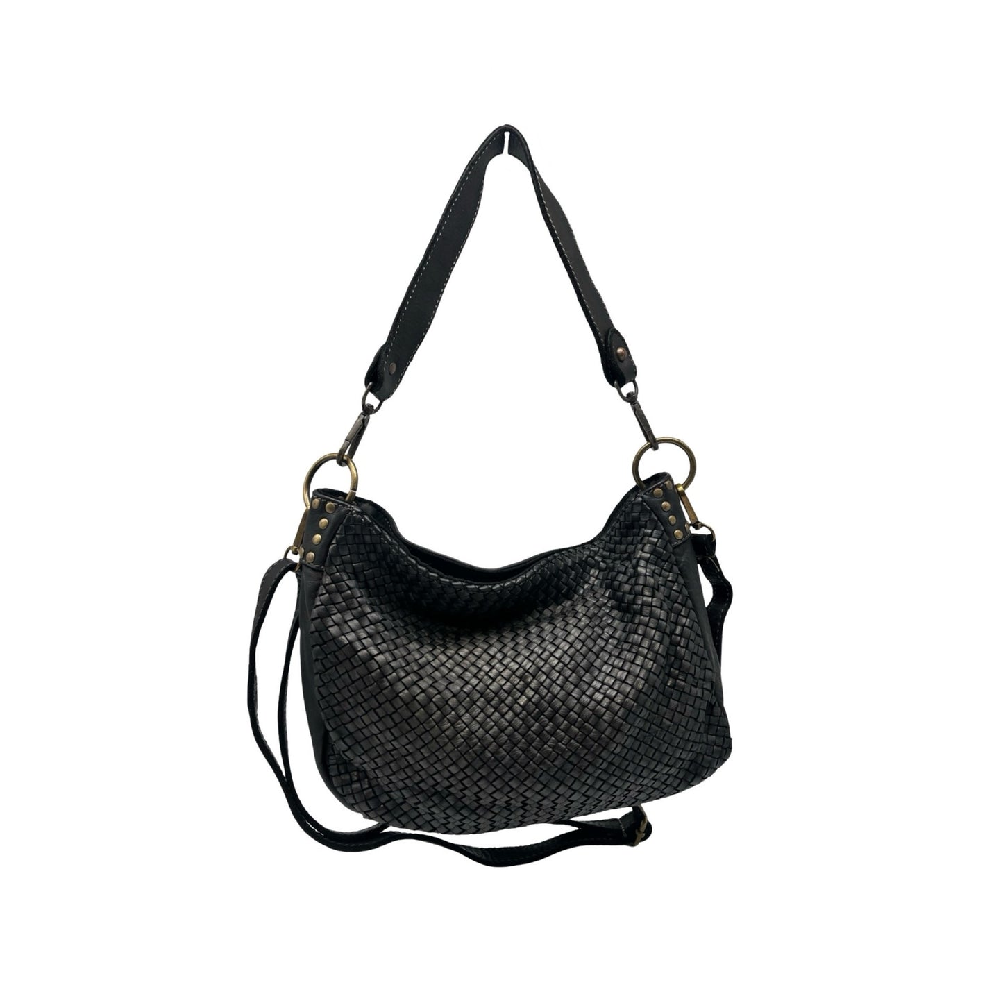 SAC EPAULE CUIR WASHED NAIA