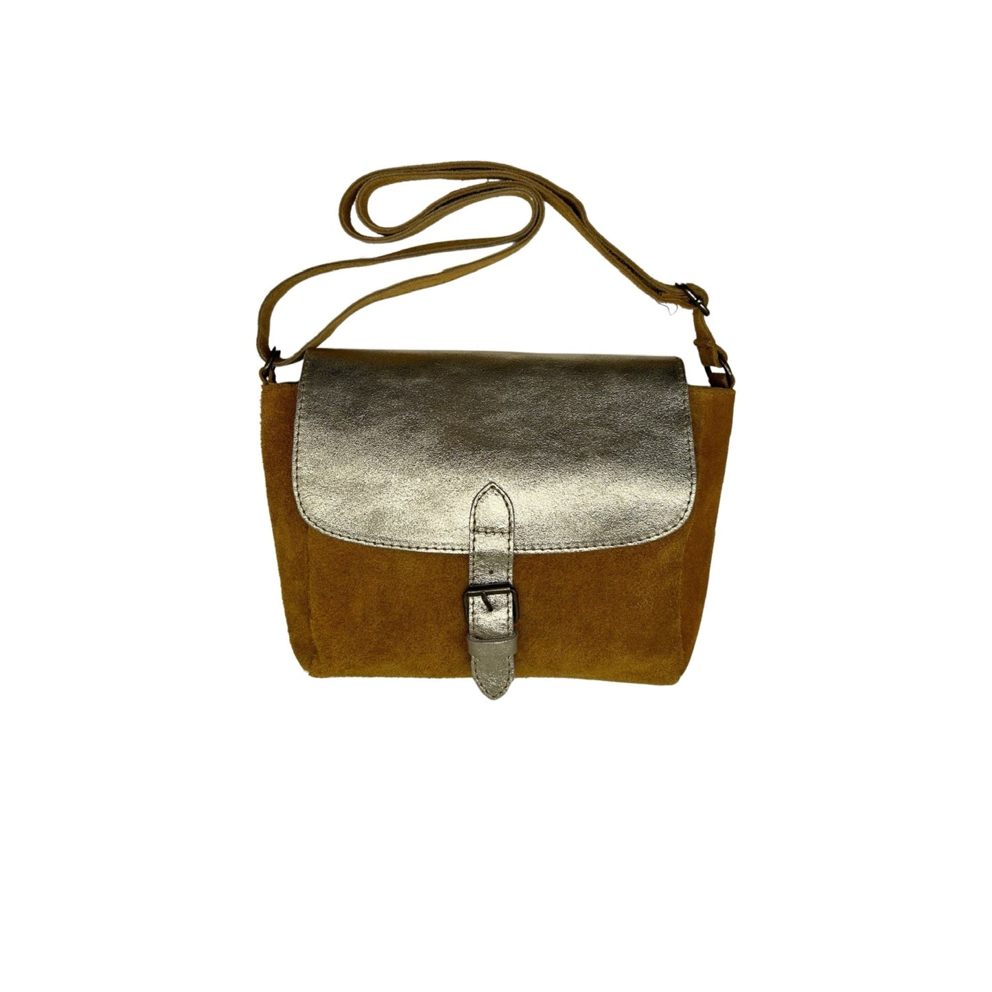 CLOTILDE UMHÄNGETASCHE AUS WILDLEDER