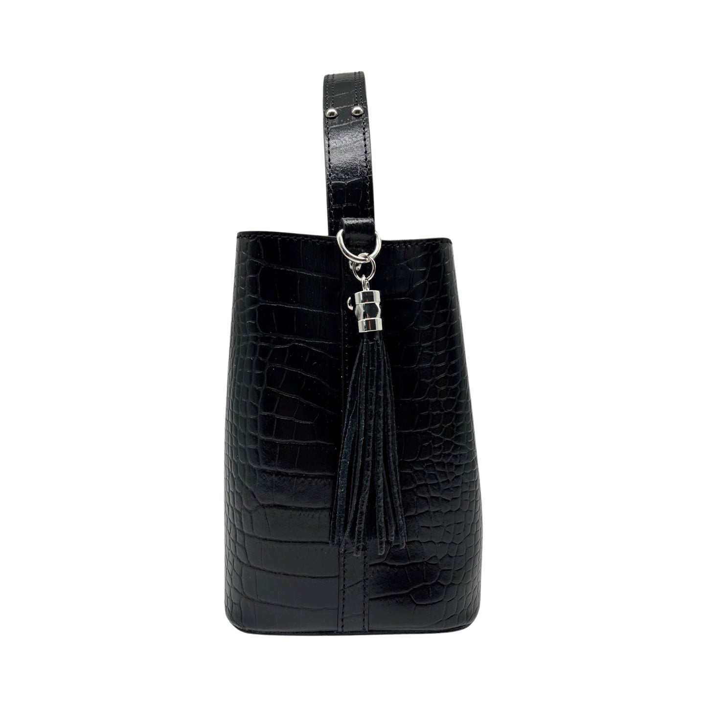 SAC CUIR EFFET CROCO CELIA