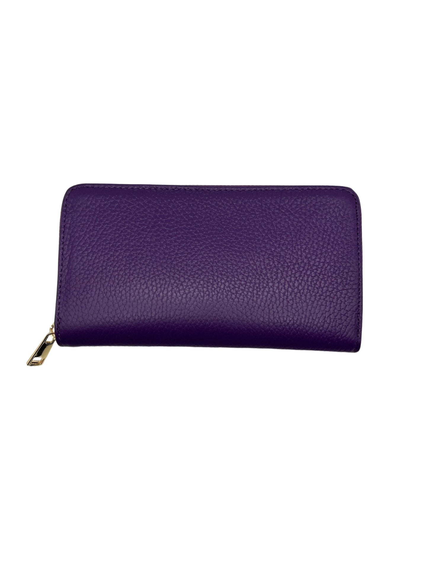 LEDERBRIEFTASCHE 20 CM DAMEN
