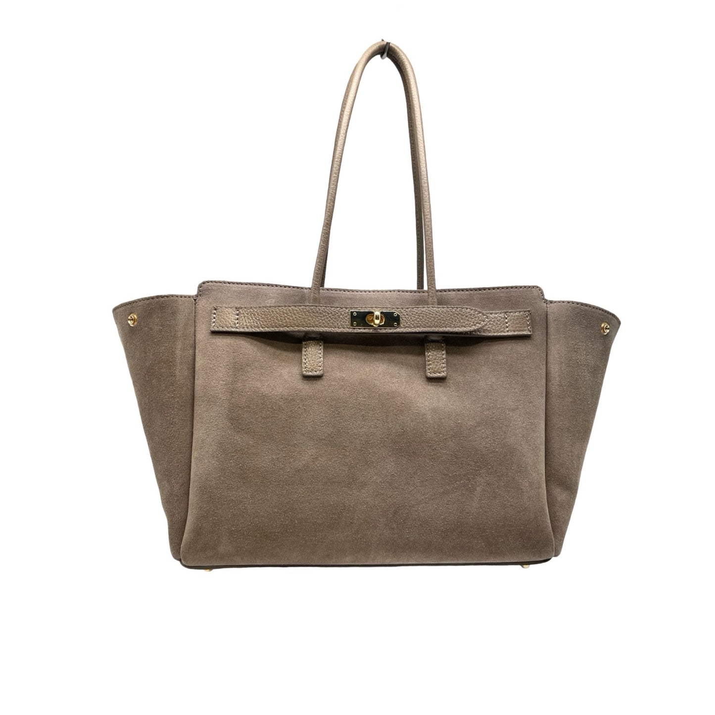 SAC ÉPAULE CUIR SUÈDE BABOUNE