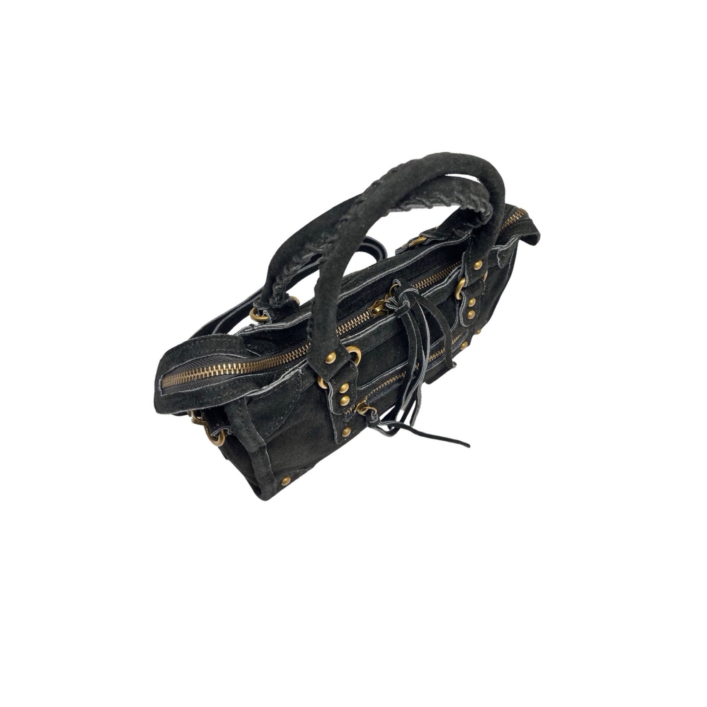 SAC A MAIN CUIR SUEDE JUDITH MINI
