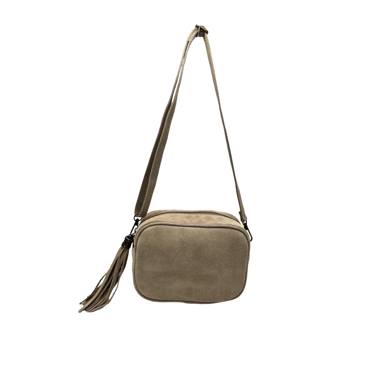 SAC BANDOULIERE CUIR SUEDE SIMPLE