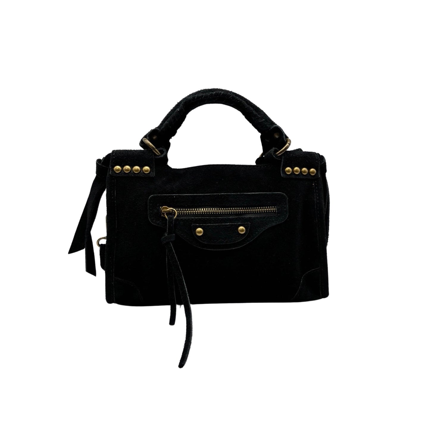 SAC A MAIN CUIR DAIM OLAYA