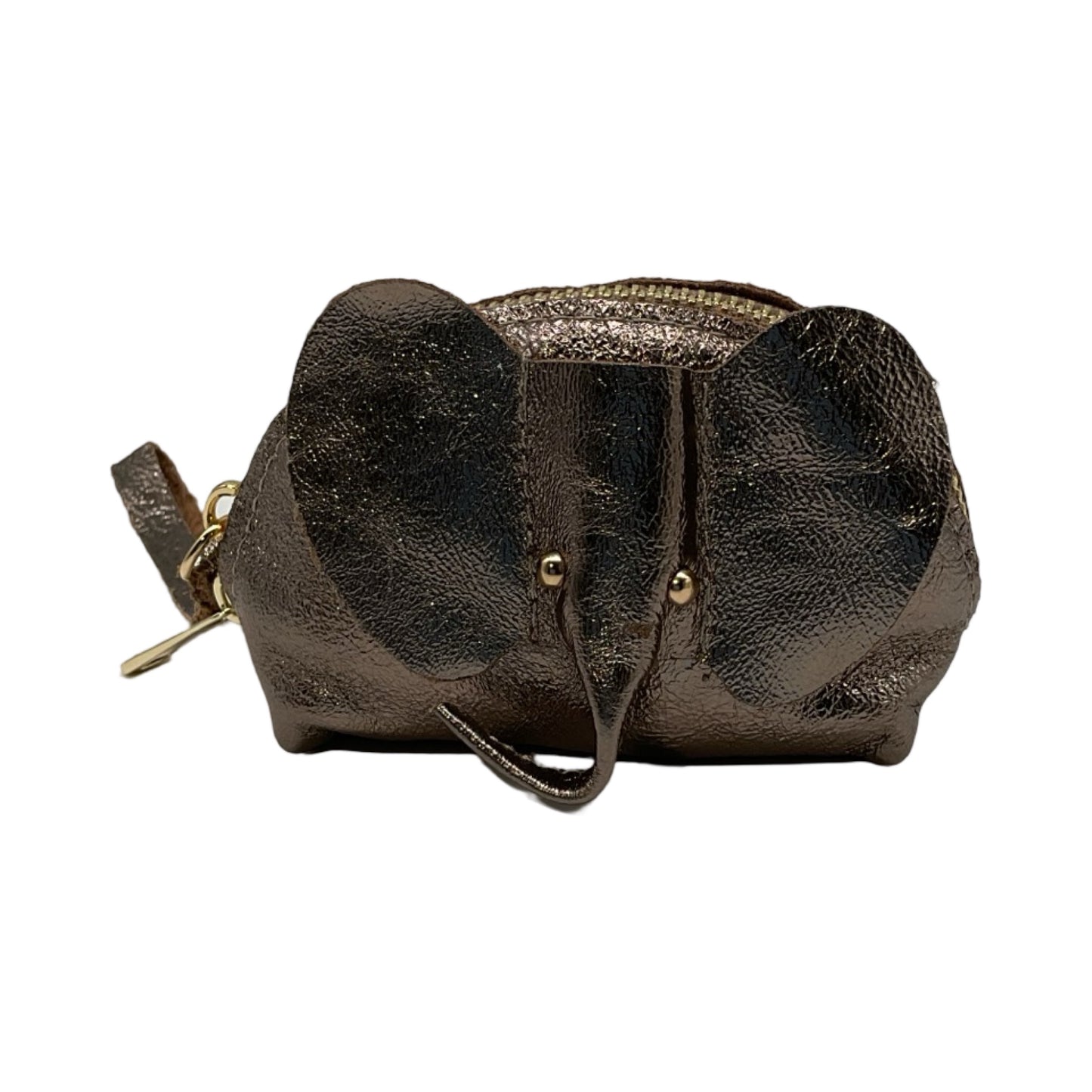 PORTE MONNAIE CUIR ELEPHANT