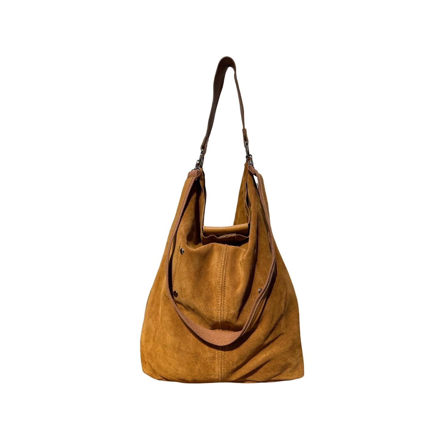 SAC EPAULE CUIR SUEDE ROXY