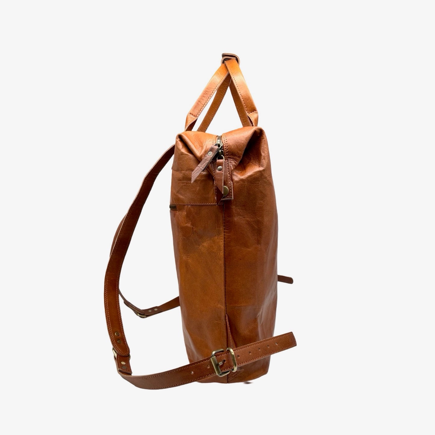 SAC A DOS  CUIR LARGE JINNA