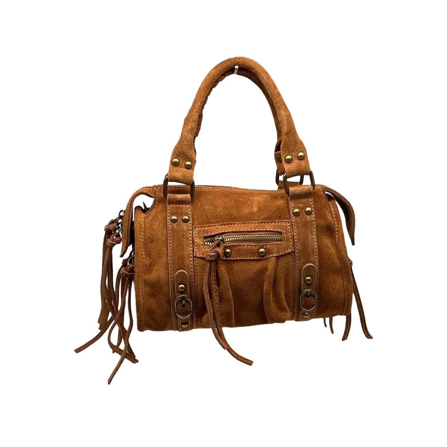 SAC CUIR SUEDE CAPUCINE  SMALL