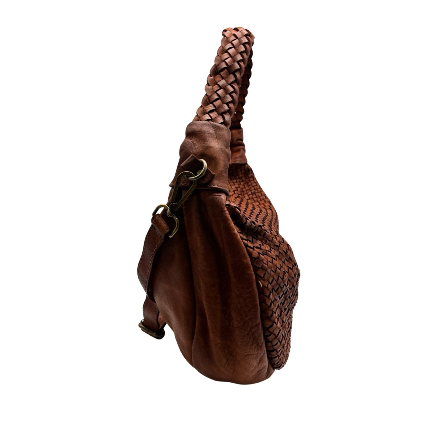 ALICE WASHED LEATHER SHOULDER BAG