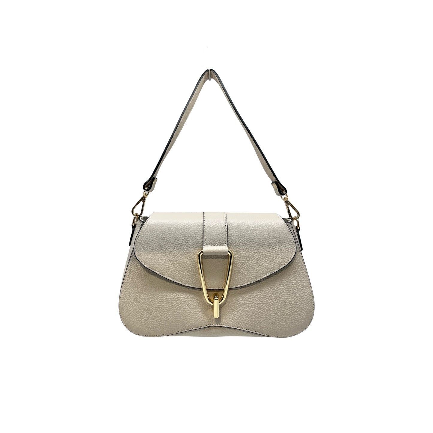 SAC CUIR GRAINE PERLA