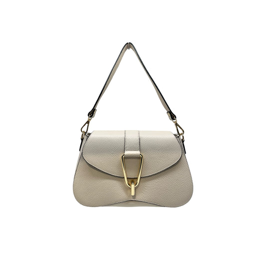 SAC CUIR GRAINE PERLA