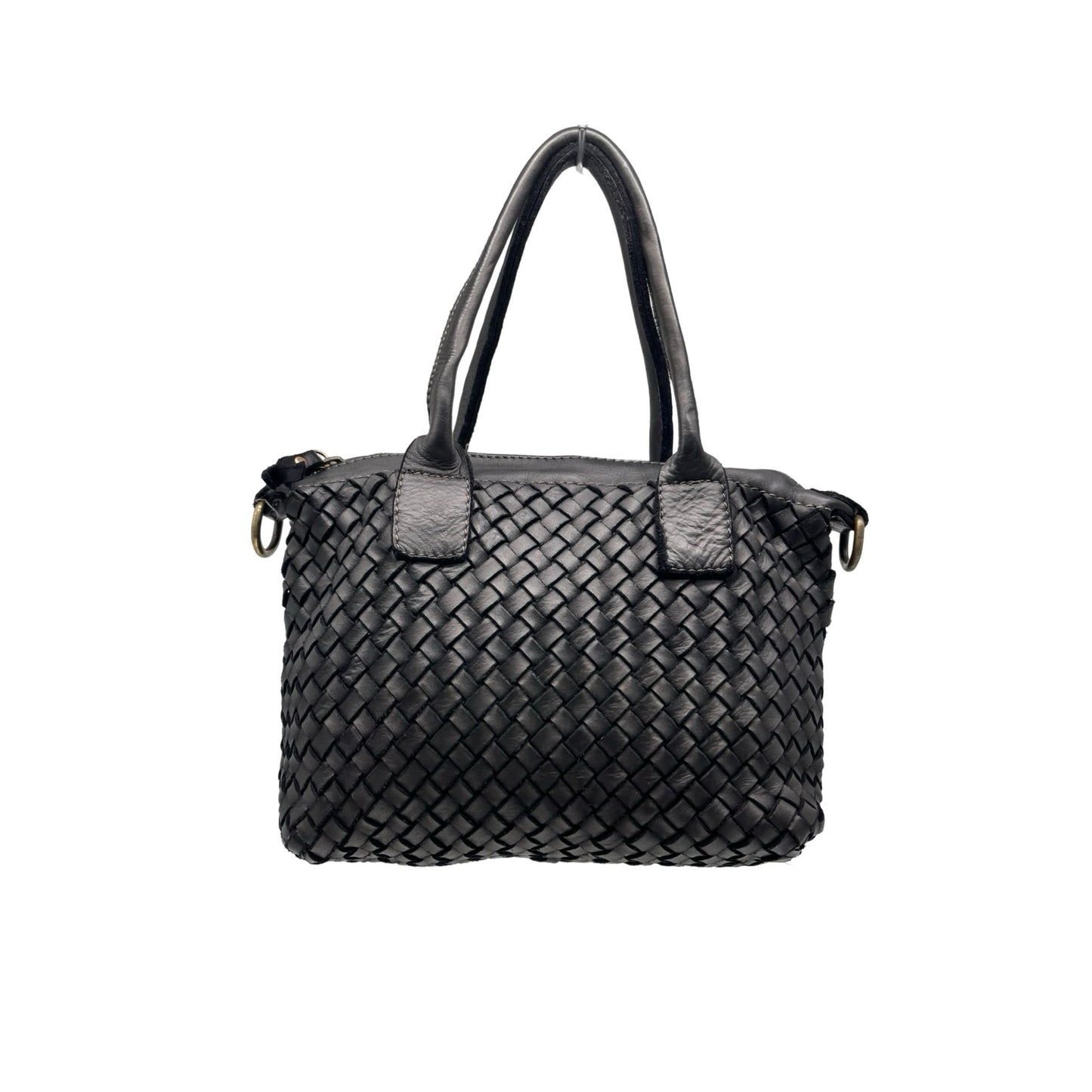 SAC MAIN CUIR WASHED MANILA