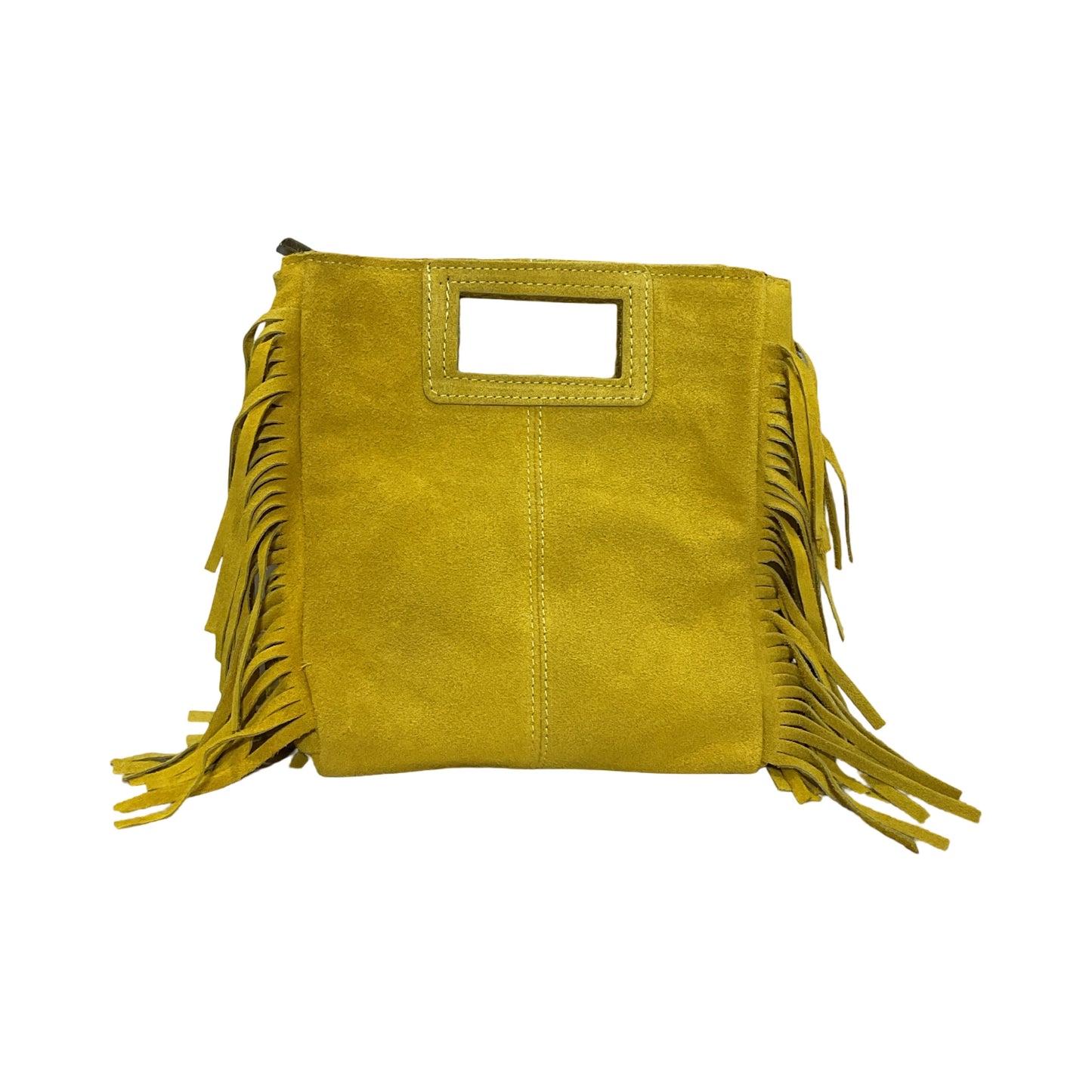 MARION BEIGE SUEDE LEATHER HANDBAG