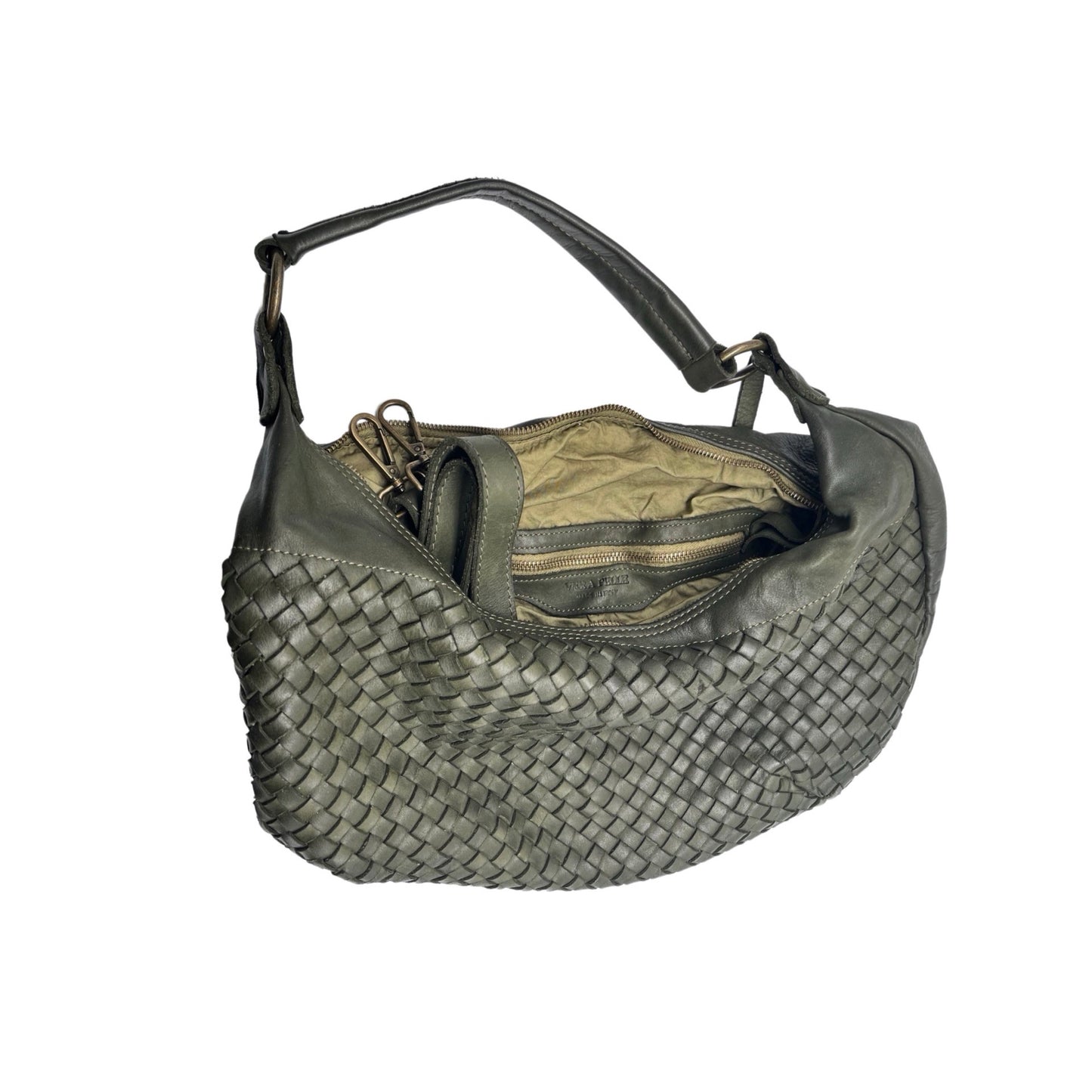 SAC EPAULE CUIR WASHED LISON