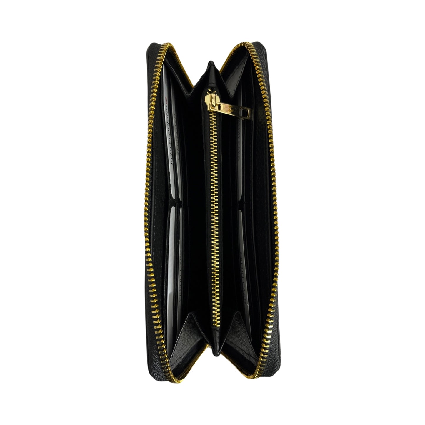 GRAND PORTE FEUILLE CUIR CIRE LUCIANA NOIR