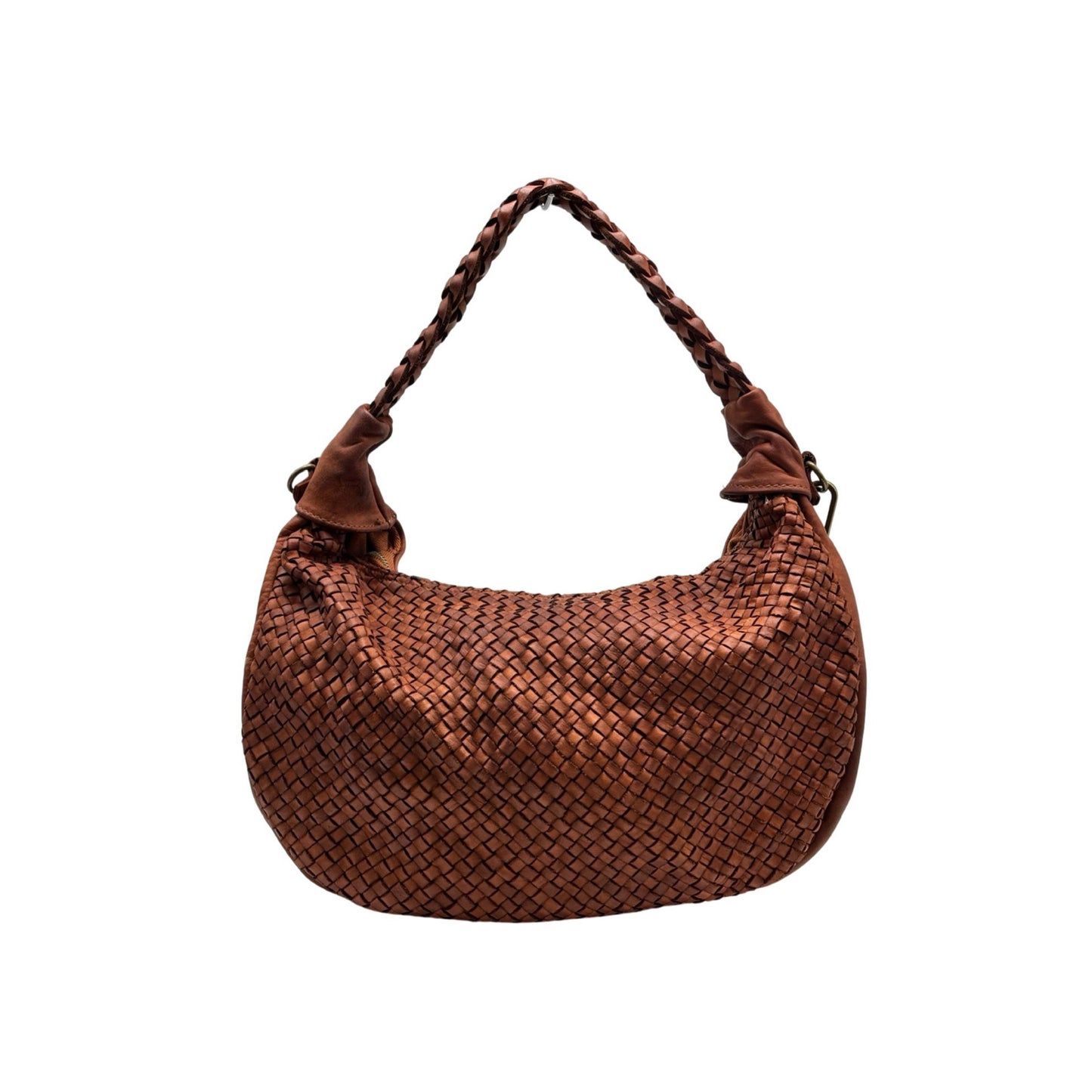 ALICE WASHED LEATHER SHOULDER BAG