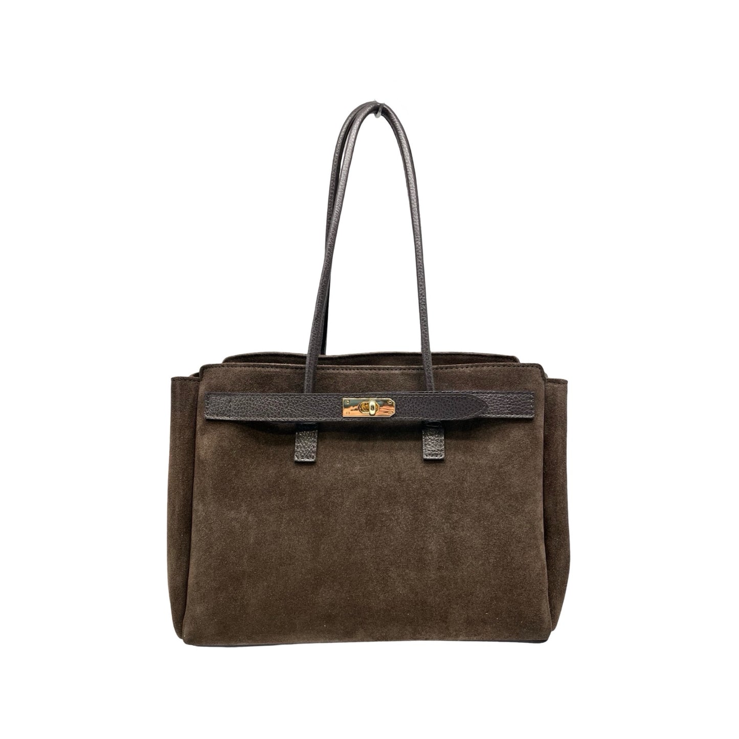 SAC ÉPAULE CUIR SUÈDE BABOUNE