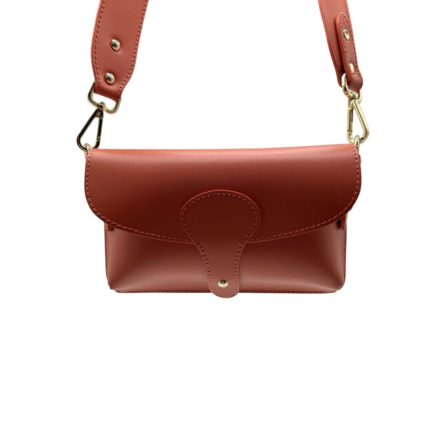 SAC BANDOULIERE CUIR LISSE LOU
