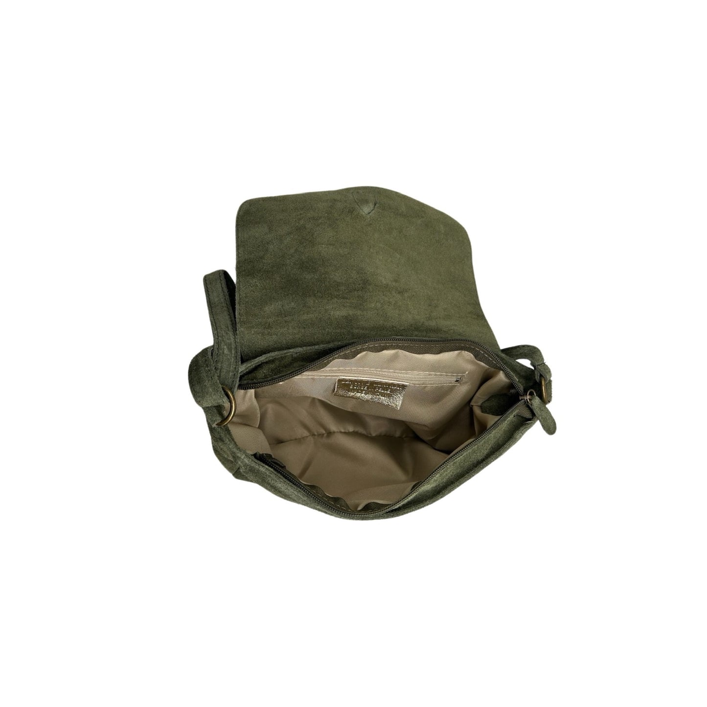 CLOTILDE UMHÄNGETASCHE AUS WILDLEDER