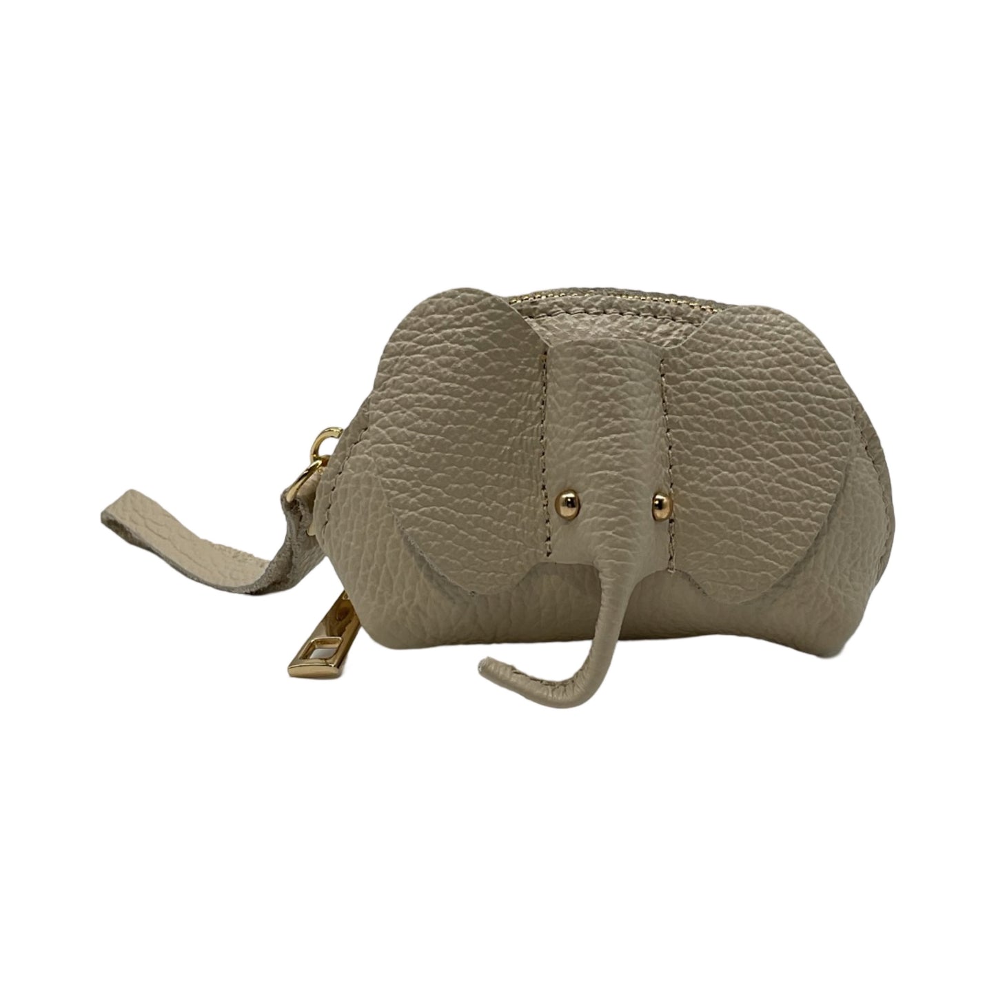 PORTE MONNAIE CUIR ELEPHANT