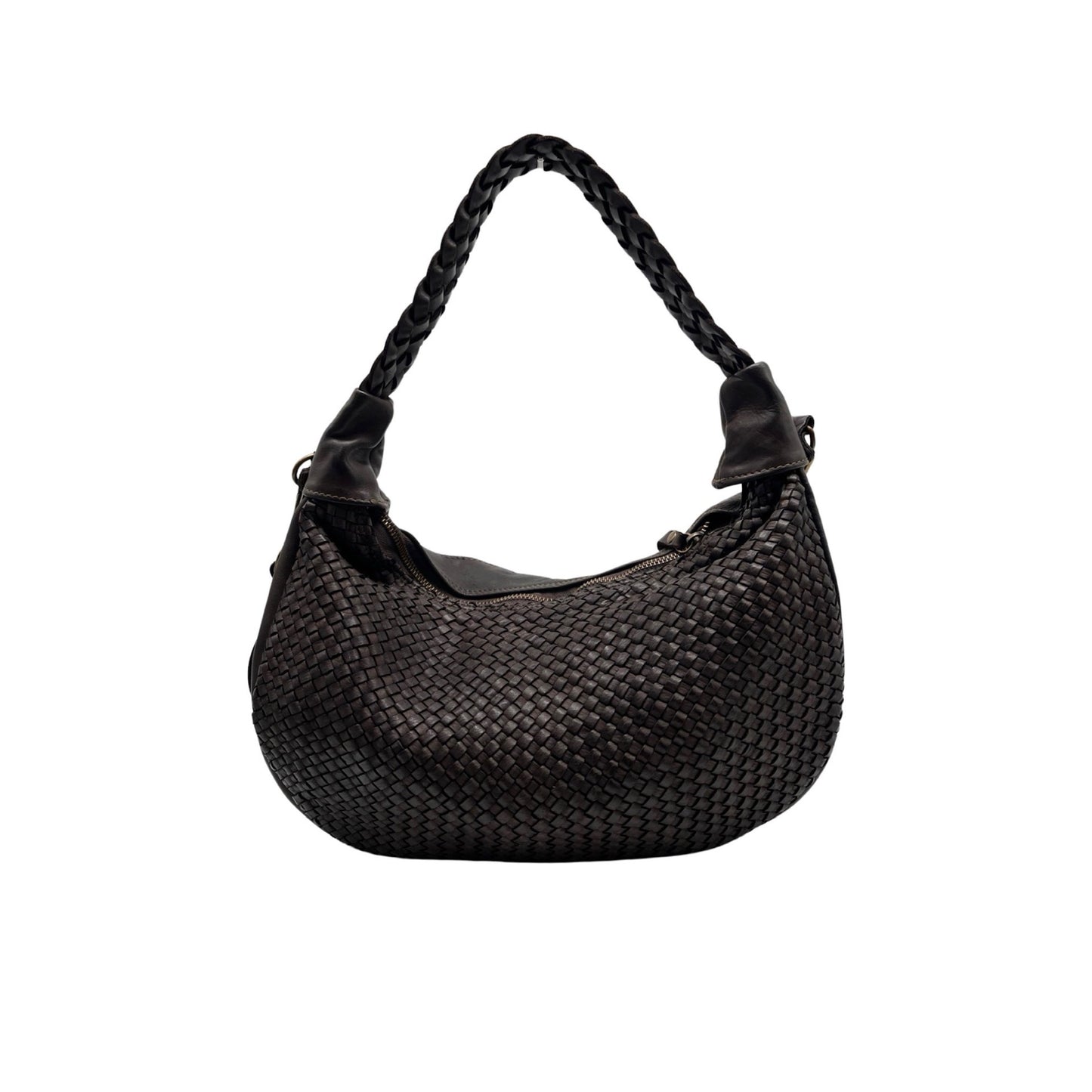 ALICE WASHED LEATHER SHOULDER BAG