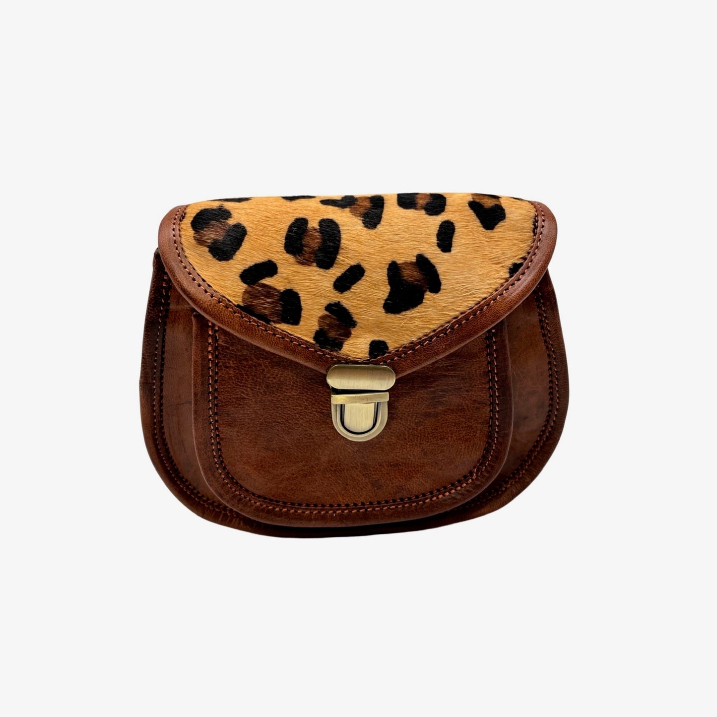 SAC BANDOULIERE CUIR  SOLANGE LEO