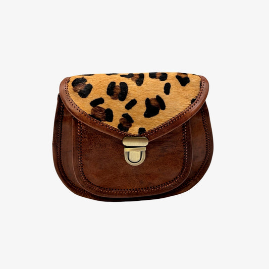 SAC BANDOULIERE CUIR  SOLANGE LEO