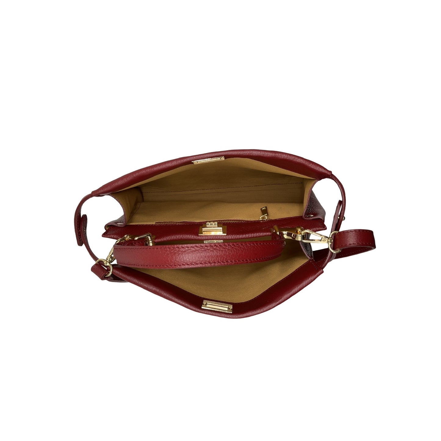 SAC CUIR GRAINE ESPASIA