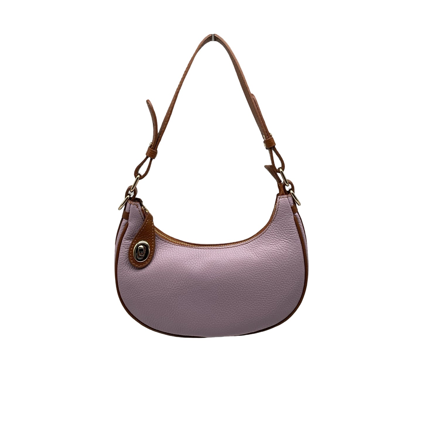 SAC DEMILUNE CUIR GRAINE JOEL