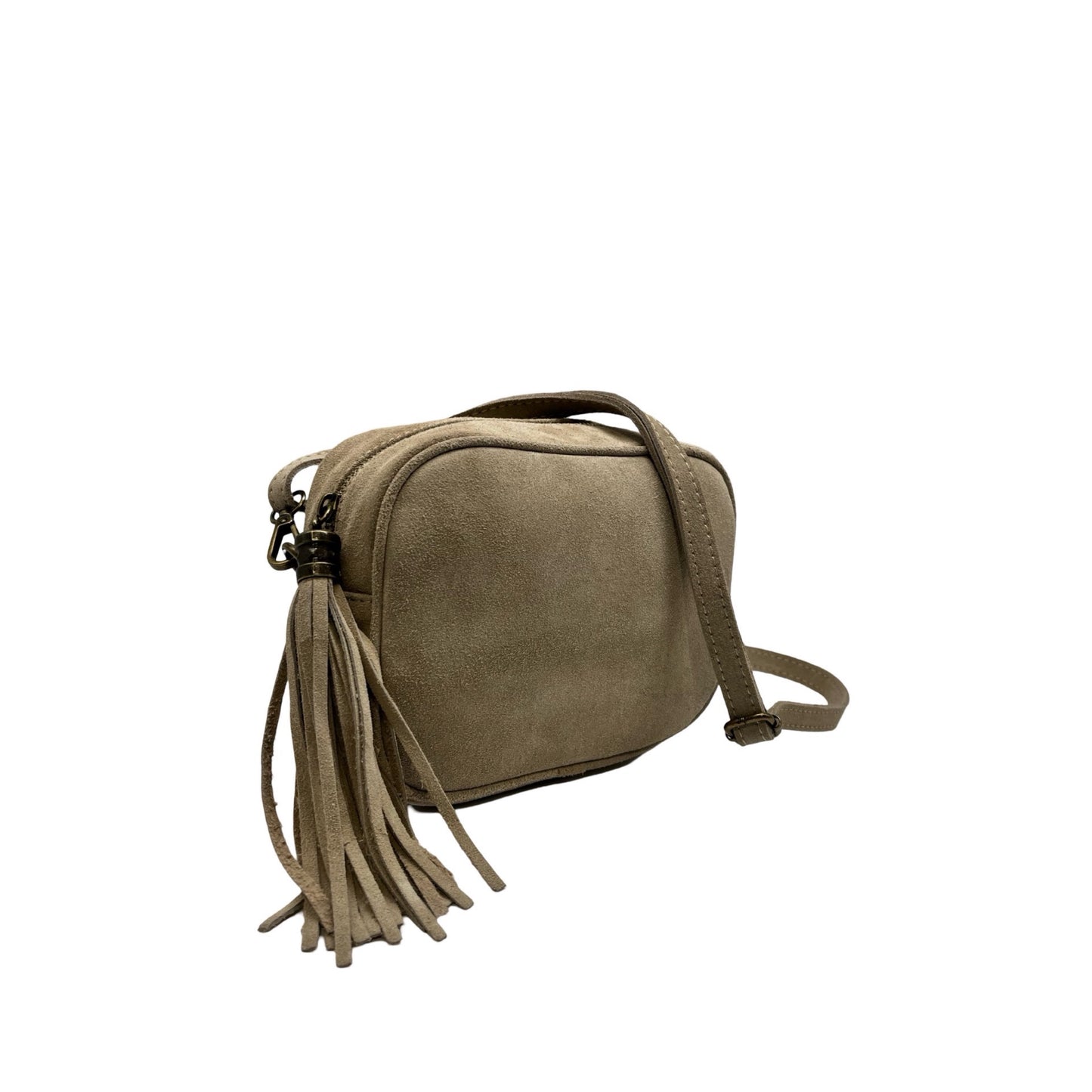 SAC BANDOULIERE CUIR SUEDE SIMPLE