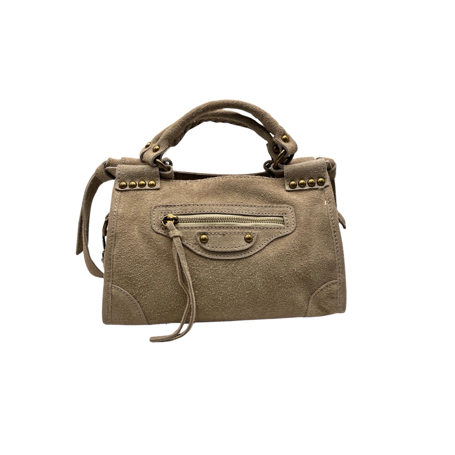 SAC A MAIN CUIR DAIM OLAYA