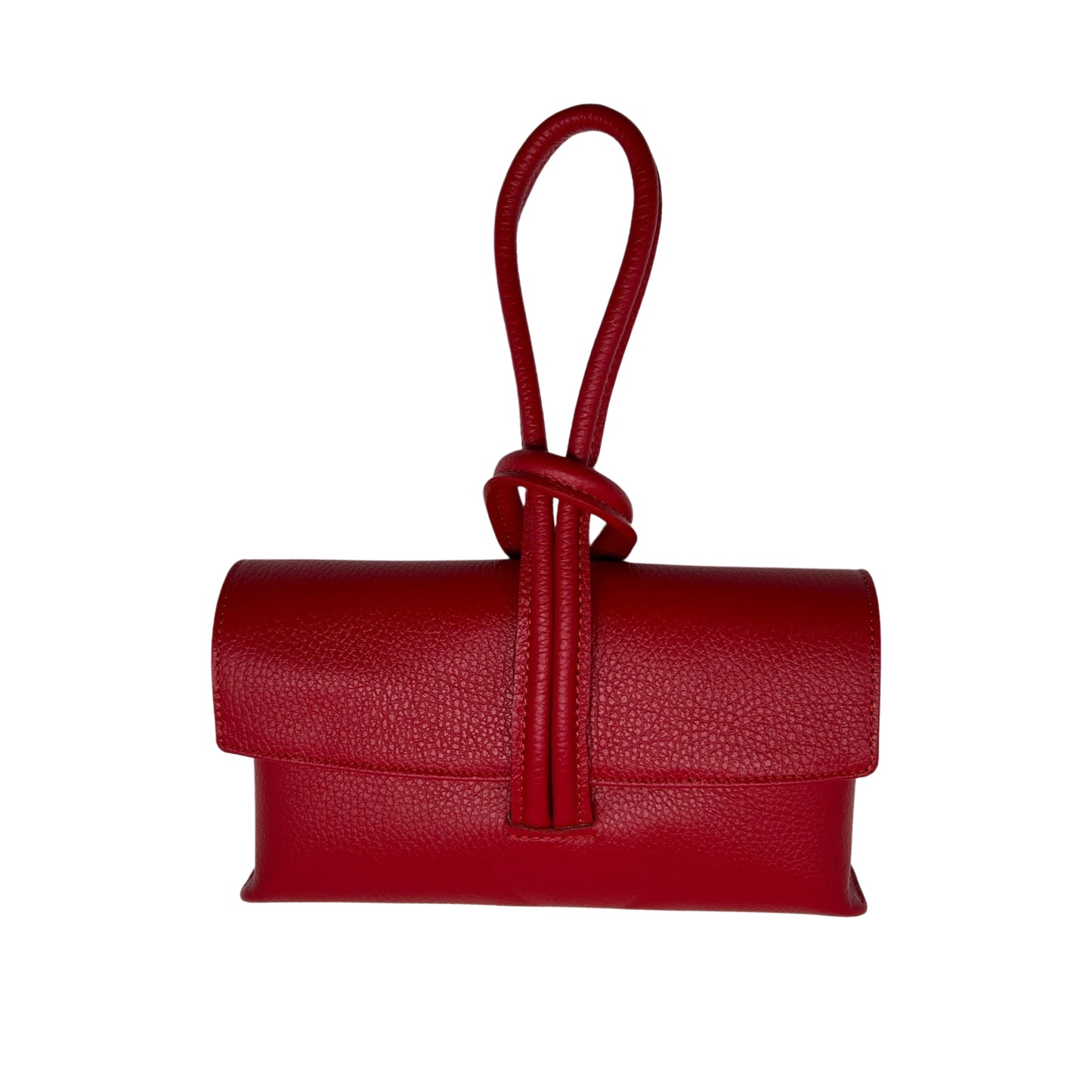 FELICIE LEATHER POUCH BAG