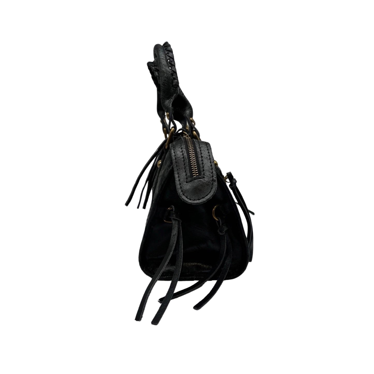 SAC A MAIN CUIR MATE CAPUCINE SMALL