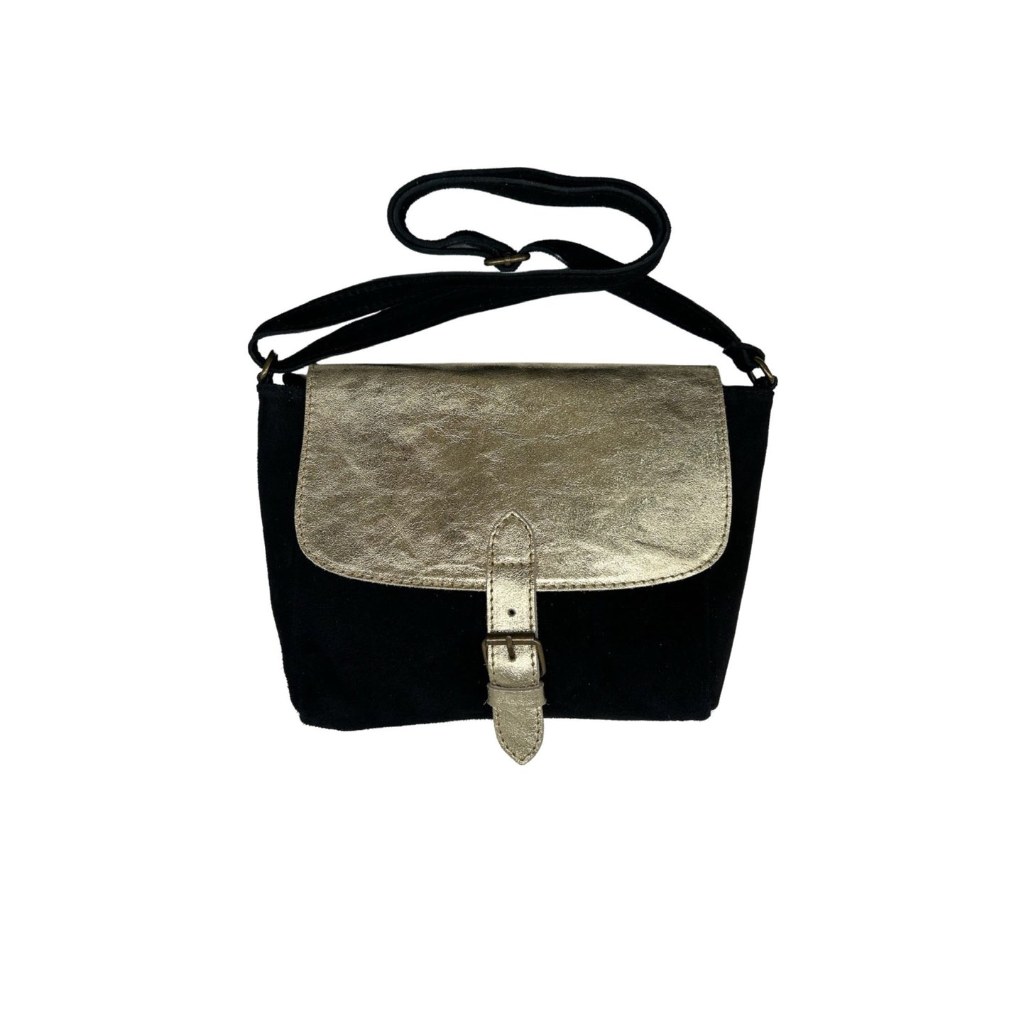 CLOTILDE UMHÄNGETASCHE AUS WILDLEDER