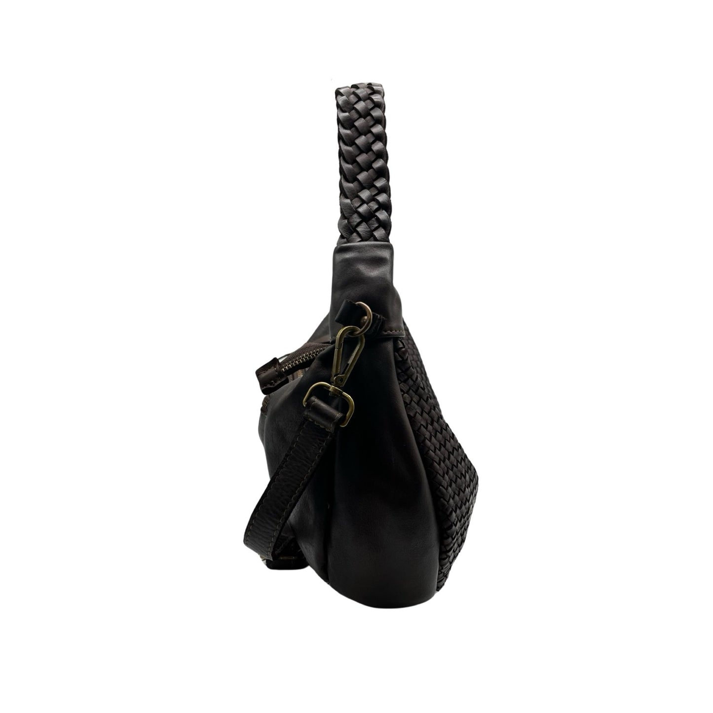 ALICE WASHED LEATHER SHOULDER BAG