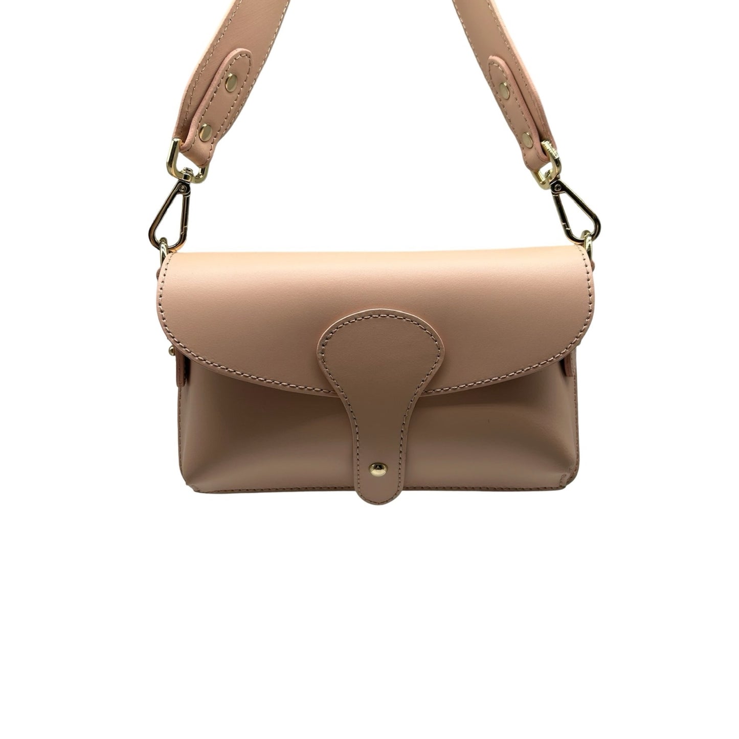 SAC BANDOULIERE CUIR LISSE LOU