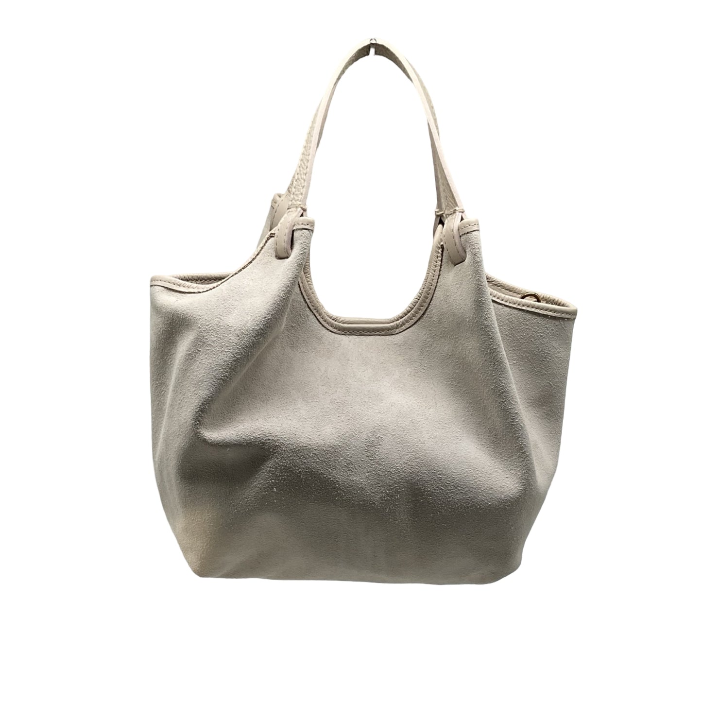 SAC MAIN CUIR SUEDE OLGA MEDIUM